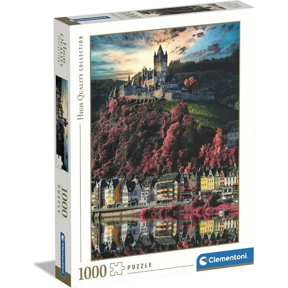 Rompecabezas Castillo de Cochem, Alemania Clementoni 1000 piezas