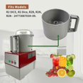 thumbnail image 5 of 2026 112204S Food Processor Gray Bowl 3 Quart Compatible with Robot Coupe R2 3L Gb AU, 5 of 5