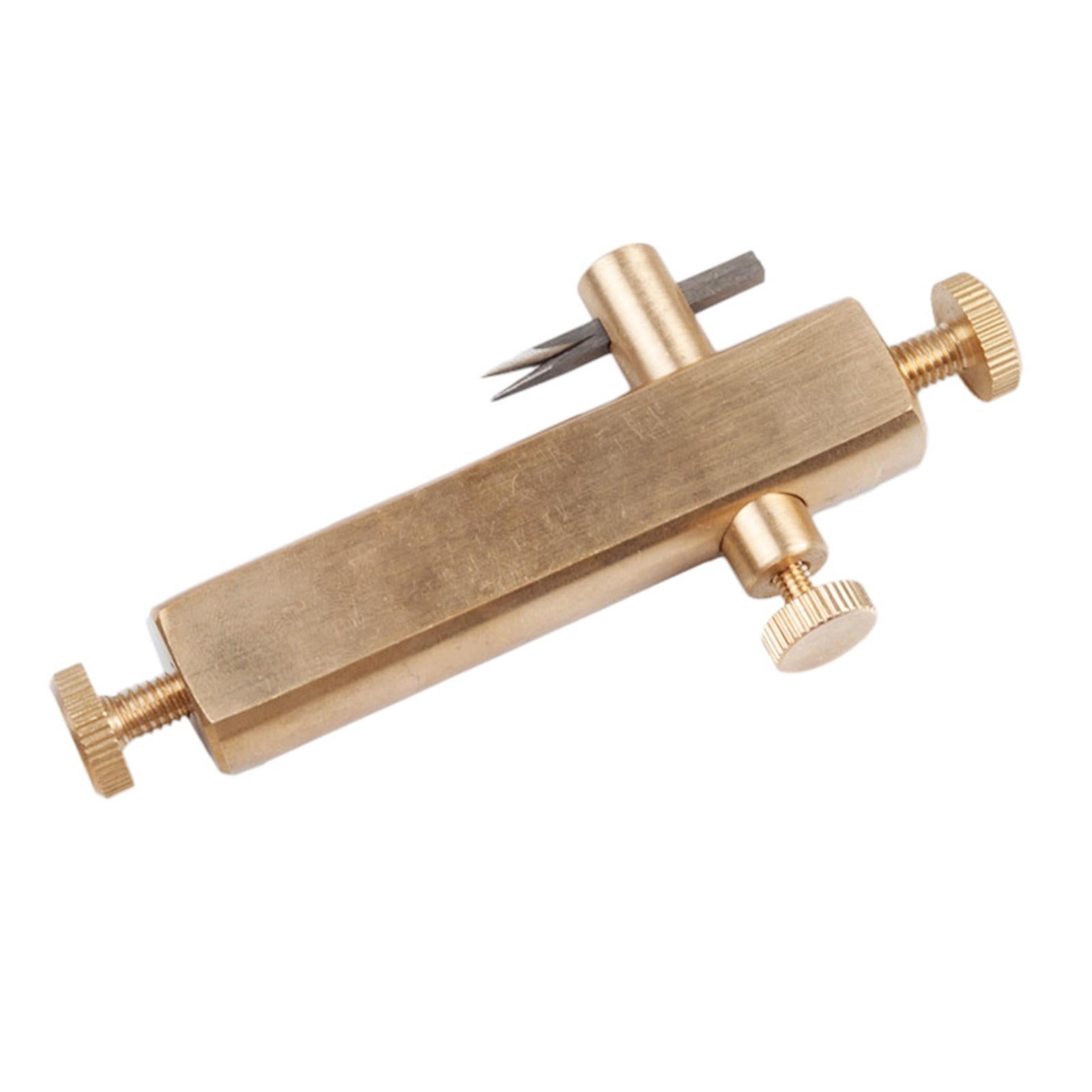 LeeQinersw Violin Purfling Tool Adjustable Edge Marker Professional Inlay Groove Carver