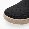 thumbnail image 6 of Shrysg Women's Breathable Mesh Slip On Walking Shoes Soft Sole Non Slip Casual Loafer Flats Comfortable Lightweight Sneakers for Daily Wear Black, 6 of 6