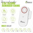 thumbnail image 2 of Timbre Alarm FRIDGGI 3 en 1 para puerta abierta a la izquierda con retardo de 80 a 120 dB, 2 of 7