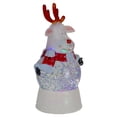 thumbnail image 3 of Northlight LED Lighted Color Changing Reindeer Christmas Snow Globe - 8", 3 of 5