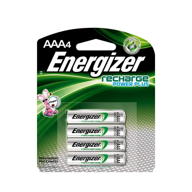 Energizer Rechargeable AAA Batteries, NiMH, 800 mAh…