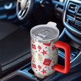 thumbnail image 6 of Christmas 40oz Stainless Steel Insulated Tumbler with Handle and Straw, 6 of 7