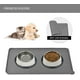 thumbnail image 2 of Esteras de alimentación impermeables de silicona para mascotas con labios altos, múltiples colores para perros, gatos y otros, 2 of 5