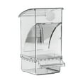 thumbnail image 1 of Comedero automático para pájaros, estación de alimentación, accesorios para jaulas, jaula para pájaros fácil de limpiar Claro, 1 of 9