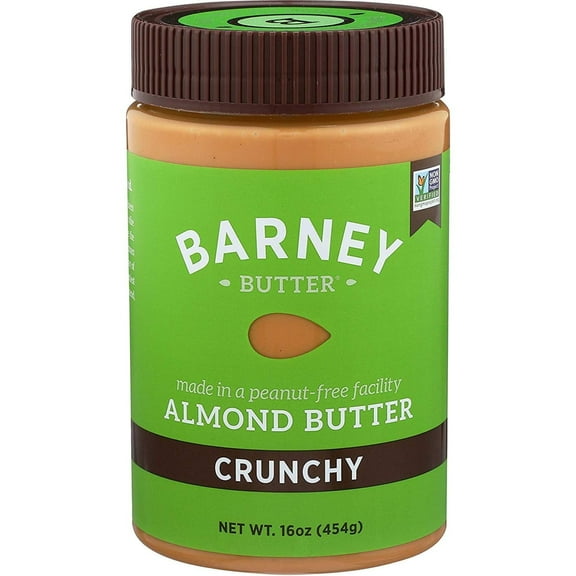 Barney Butter Almond Butter Crunchy 16 oz Pack of 3