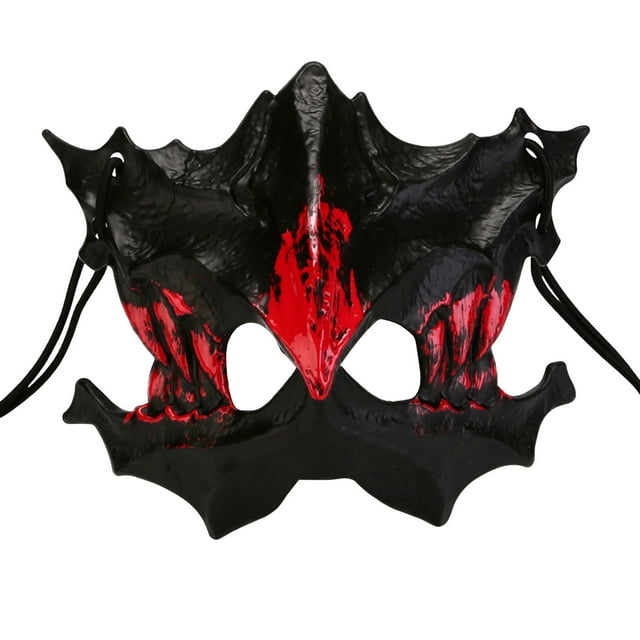 Performance de Danse d'Halloween Tigre Qui Saigne Demi-Visage Yasha Tengu Loup Humain