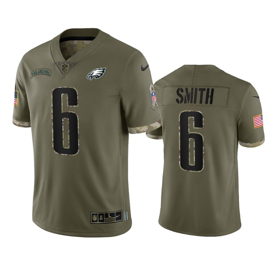 NFL_ Football Jersey Philadelphia''Eagles''MEN Gardner Minshew Ii Jalen  Hurts Devonta Smith Darius Slay Jr Davis Brown 2022 Salute To Service