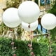 thumbnail image 2 of 3 Globos Gigantes Esféricos Numero 36 Color Blanco Perla GLOBOS PAYASO, 2 of 3