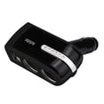 thumbnail image 3 of Blasgw Universal 12V-24V Lighter Adapter USB Car Chargers Car Charger Black, 3 of 5