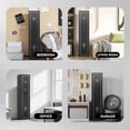 thumbnail image 2 of KAER 2-3 Gun Safe, Assembled Rifle Safe for Multi-Function, Quick Access Gun Cabinet with Pistol Pocket for Home, 2 of 7