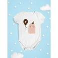 thumbnail image 3 of Cute Ghost W Big Balloon Bodysuit Infant -Image by Shutterstock,  12 Months, 3 of 4