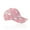 Pink, variant on Adjustable Aqua Sky Floral Print Baseball Cap for Women and Men