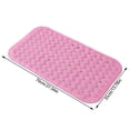 thumbnail image 3 of 1Pc Rectangular Bathtub Mats for Shower Tub Non-Slip Bath Mat Extra Long Shower Mat,Bath Tub Mat for Bathroom with Machine Washable,BPA Free,Antis Fall Suction Cup Floor Mat Bathroom Massage Foot Mat, 3 of 6