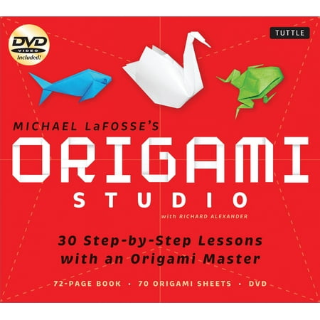 - Origami Studio Kit : 30 Step-by-Step Lessons with an Origami Master: Kit with Origami Book, 30 Lessons, 70 Origami Papers and Instructional DVD