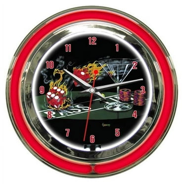 Petro Enterprises GODNC14-10 Praying For Seven 14 in. Neon Clock