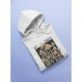 thumbnail image 3 of Teonanacatl Stencil Art Hoodie Women -Image by Shutterstock, Female 4X-Large, 3 of 4