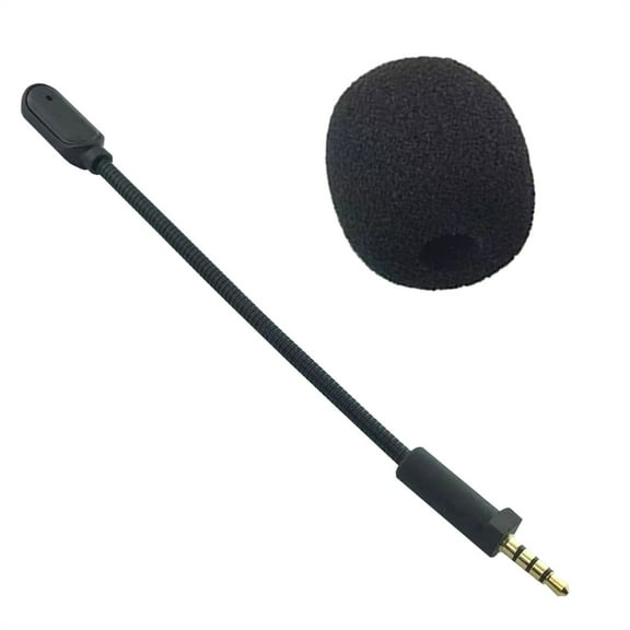 Necvior Game Mic Replacement for / S Gamings Headsets, 3.5mm Microphones Boom with