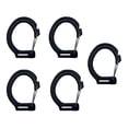 thumbnail image 4 of Spring Snap Hook Small Camping Tent Hooks Keychain Rings Buckles Clasps Hooks for Flashlight, Hiking, Backpacking, Fishing, Trip, Traveling 5Pcs, 4 of 10