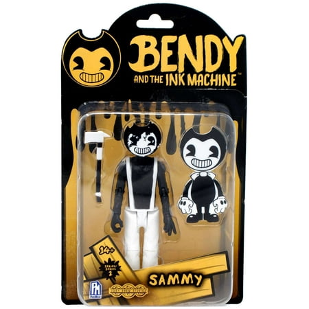 PhatMojo Bendy and The Ink Machine Sammy Lawrence Action Figure, 14 Years & Up, Black
