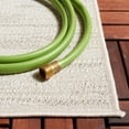 thumbnail image 3 of SAFAVIEH Lakeside Zander Solid Indoor/Outdoor Area Rug, Beige, 6'7" x 6'7" Square, 3 of 10