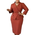thumbnail image 2 of Women's Elegant Bodycon Formal Mini Cocktail Party Formal Work Office Dress, 2 of 5