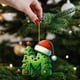 thumbnail image 4 of Rapeiae 2D Acrylic Christmas Tree 26 Letter Pendant Decorative Gift Family Christmas Party Pendants, 4 of 5