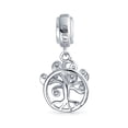 thumbnail image 3 of Bling Jewelry Womens Family Dreamer Tree of Life Dangle Charm Bead Sterling Silver for Bracelet, 3 of 4