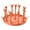 Orange ORL, variant on Giunmcul Online Shopping Rotating Glass Cup Drying Rack,