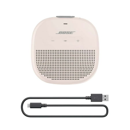 Bose - SoundLink Micro Portable Bluetooth Speaker with Waterproof Design - White Smoke