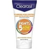 Clearasil Stubborn Acne Control 5in1 Exfoliating Wash 6.78 fl. oz., Reduces Blocked Pores, Pimple S (Pack of 5)