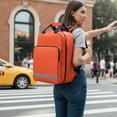 thumbnail image 4 of Vjnyvs Waterproof 900D Oxford First Aid Backpack, Empty Multi-Layer Emergency Bag for Outdoor, 4 of 7