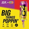 thumbnail image 3 of C4 Energy Drink x POPSICLE™ Grape, Carbonated Sugar Free Pre Workout Performance Drink with no Artificial Colors or Dyes, 16 Oz, Pack of 12, 3 of 5