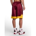 thumbnail image 3 of AND1 Men's and Big Men's All Court Colorblock Short, 11" inseam, up to Size 5XL, 3 of 7