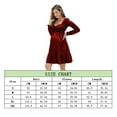 thumbnail image 2 of Women's Maternity Dresses A Line Sweetheart Neck Ruffle Flowy Mini Boho Maternity Dress, 2 of 2