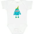 thumbnail image 3 of Inktastic Blue Monster Boys or Girls Baby Bodysuit, 3 of 5