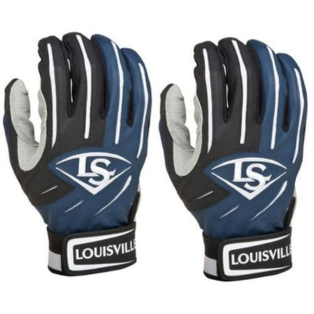 UPC 044277014131 product image for Louisville Slugger Adult Series 5 Batting Gloves - Large - Navy | upcitemdb.com