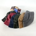 thumbnail image 4 of Ludlz Fisherman Hat Vintage Foldable Denim Simple Style Bucket Hat for Men, 4 of 8