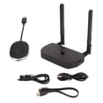 thumbnail image 2 of HD Multimedia Interface Wireless Transmitter and Receiver, 4K At 30Hz 2.4GHz 5GHz WiFi Video Extender Kit for HDTV Projector, 2 of 7