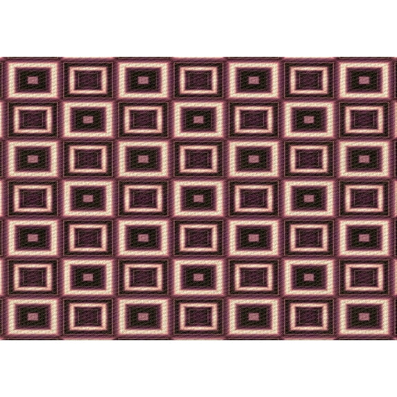 Ahgly Company Machine Washable Indoor Rectangle Transitional Light Copper Gold Area Rugs, 5' x 8'