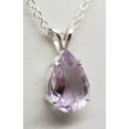 thumbnail image 3 of Natural 17x11mm Pear Amethyst Necklace, 3 of 5