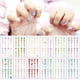 thumbnail image 1 of EBANKU Envolturas de uñas para niños con lima de uñas 550+ autoadhesivas 3D frutas coronas de luna arcoíris helado animales encantadoras pegatinas lindas pegatinas de uñas para niños pequeños niñas va, 1 of 4