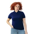 thumbnail image 4 of Absolute Apparel Womens Elegant Fitted Polo, 4 of 4
