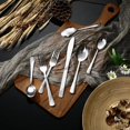 thumbnail image 5 of RUGED - 48Pcs Silverware Set For 8 Stainless Steel Flatware Set Cutlery Utensil Kitchen, 5 of 6