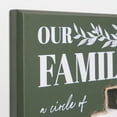 thumbnail image 3 of Crystal Art Gallery Our Family Typographic Cross Wood Wall Plaque Art - 8" x 6", 3 of 7