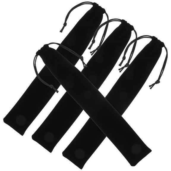 4 Pcs Folding Fan Storage Bag Folding Fans Handheld Handheld Fan Sleeve Cover Folding Hand Fan Bag