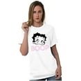 thumbnail image 2 of Retro Betty Boop Cartoon Character Women's Graphic T Shirt Tees Brisco Brands M, 2 of 5