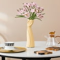 thumbnail image 4 of White Fake Flower Bouquet for Farmhouse Decor, Lifelike Simulation Daffodils for Outdoor Wedding Arch, Table Arrangement, Christmas Gift for Wife, 4 of 6