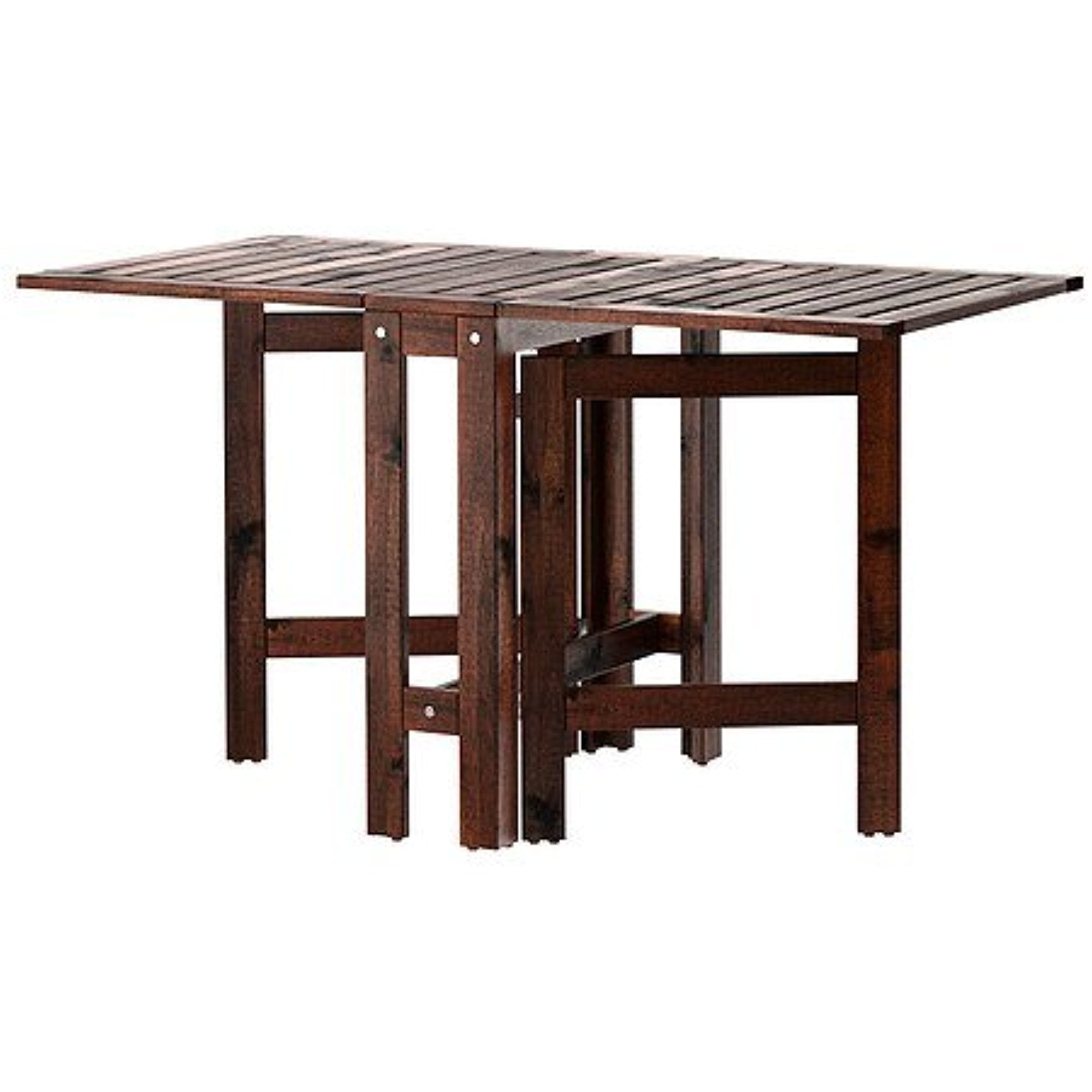 Ikea applaro drop-leaf folding wood table